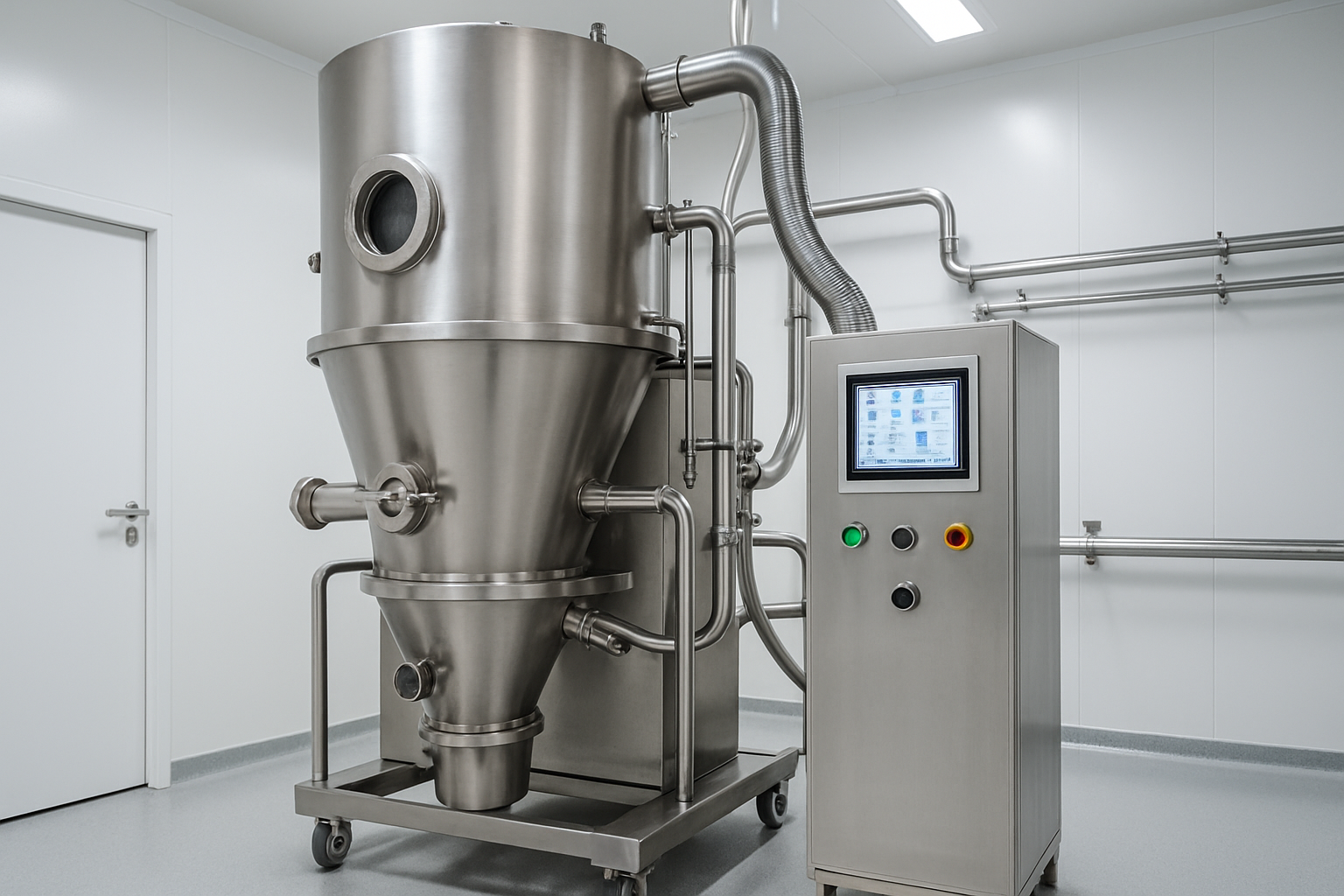 df9d9969-988c-4a62-b51c-58ae2b3b179e Pharma Fluid Bed Granulator