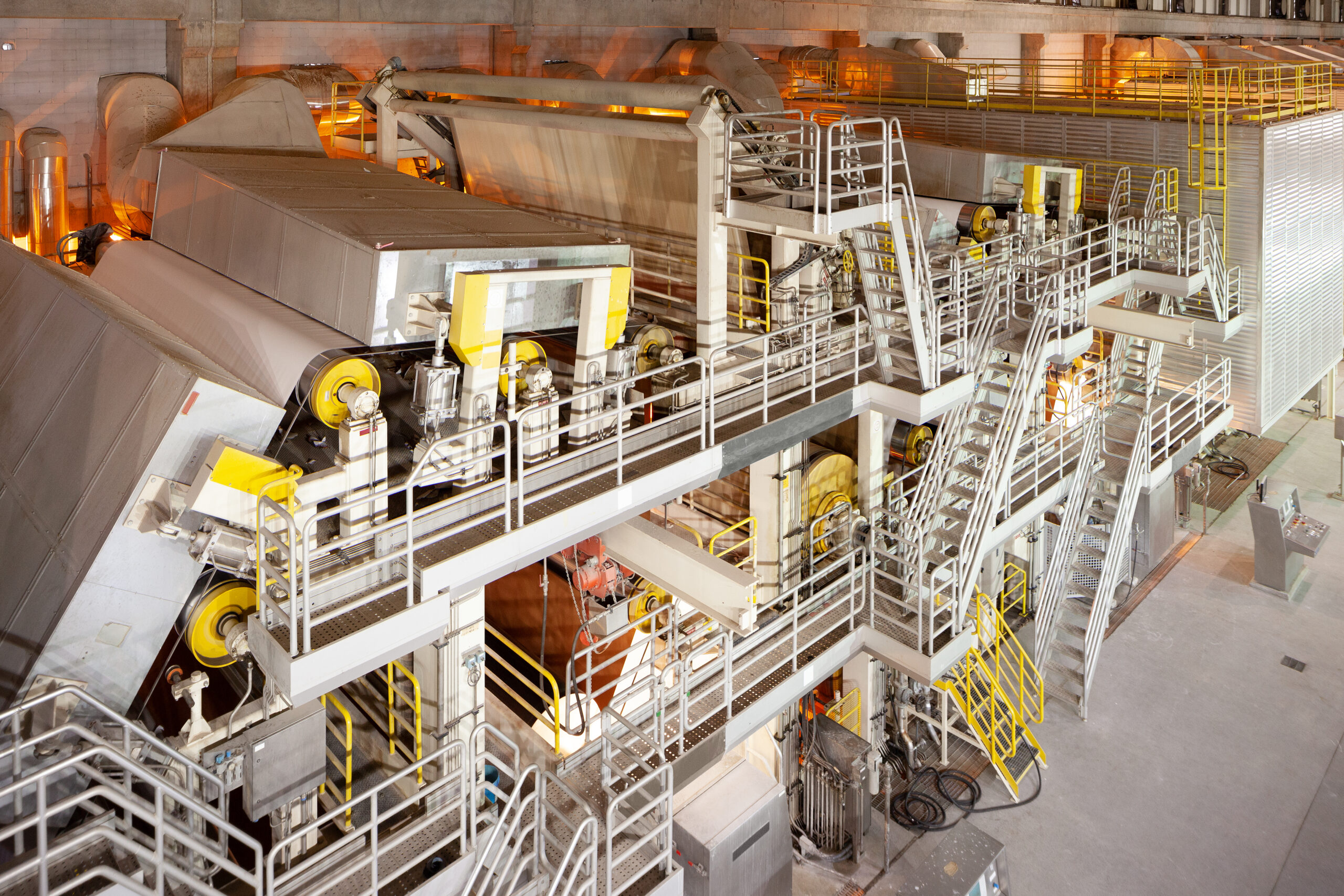 The,Machinery,In,A,Paper,Mill,Plant.