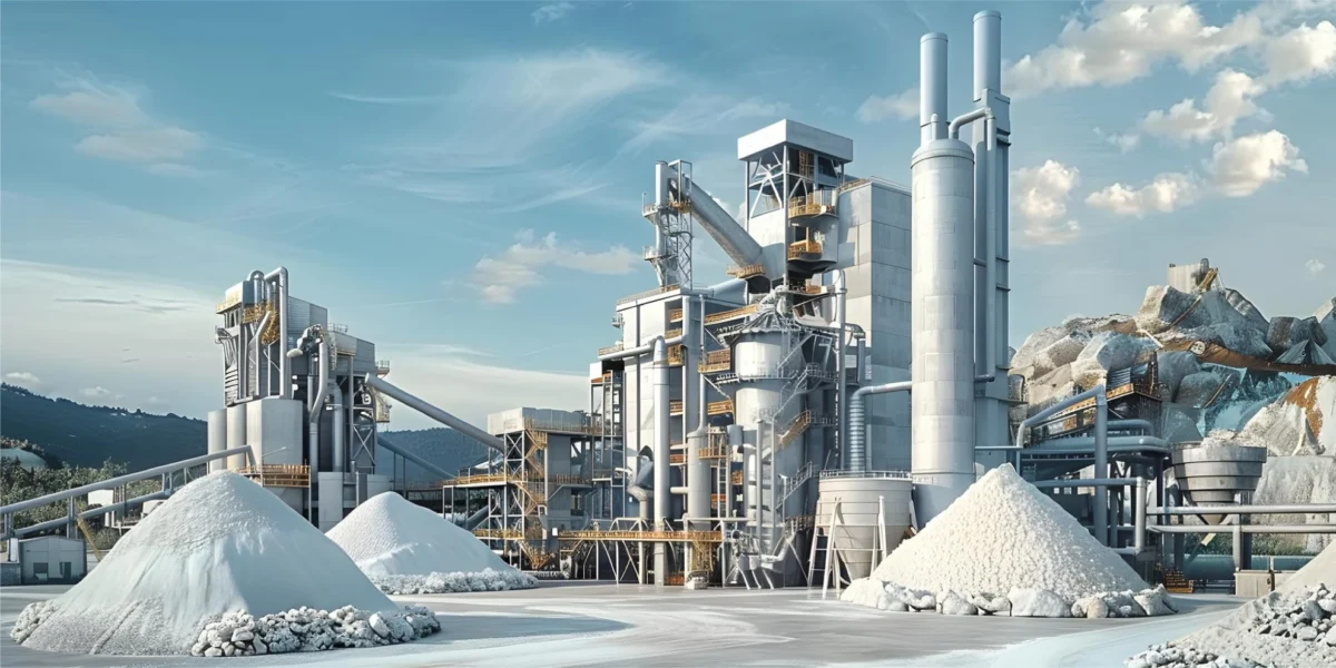European cement plant with PlantOS industrial energy optimization reducing hidden process drift, carbon emissions, and CBAM penalties
