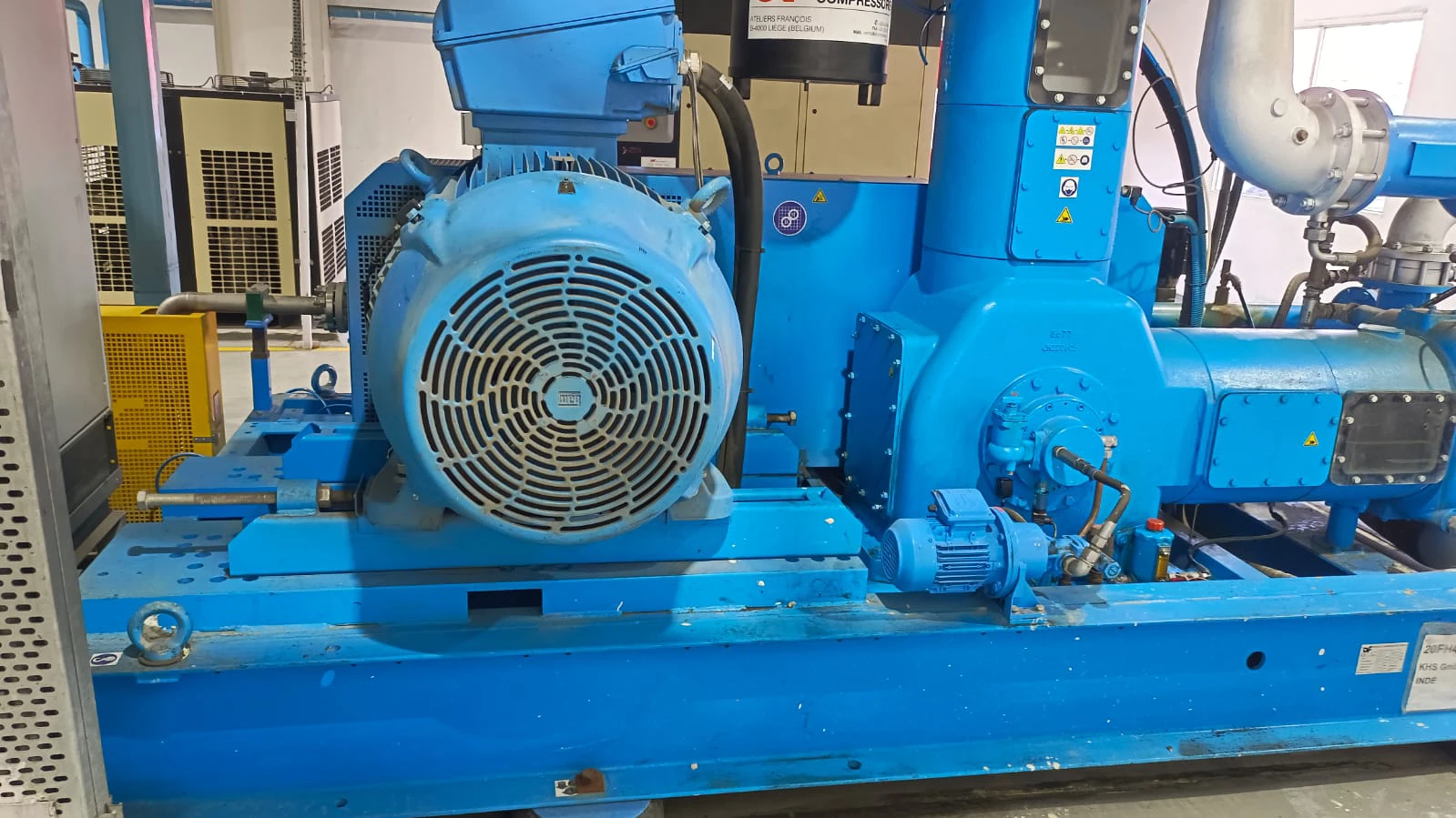 vEdge mounted on ASSP Line AF Compressor