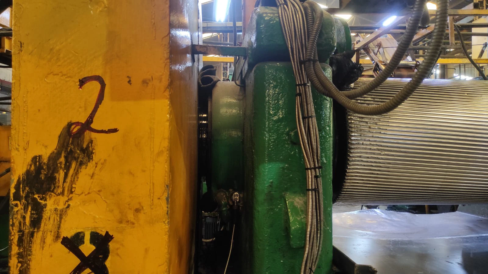 vSense mounted on Calender Mill Roller DE