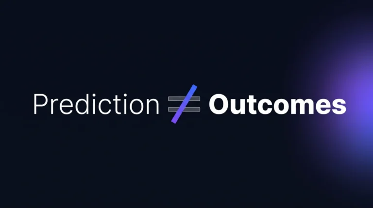 Prediction is not equal to Outcomes